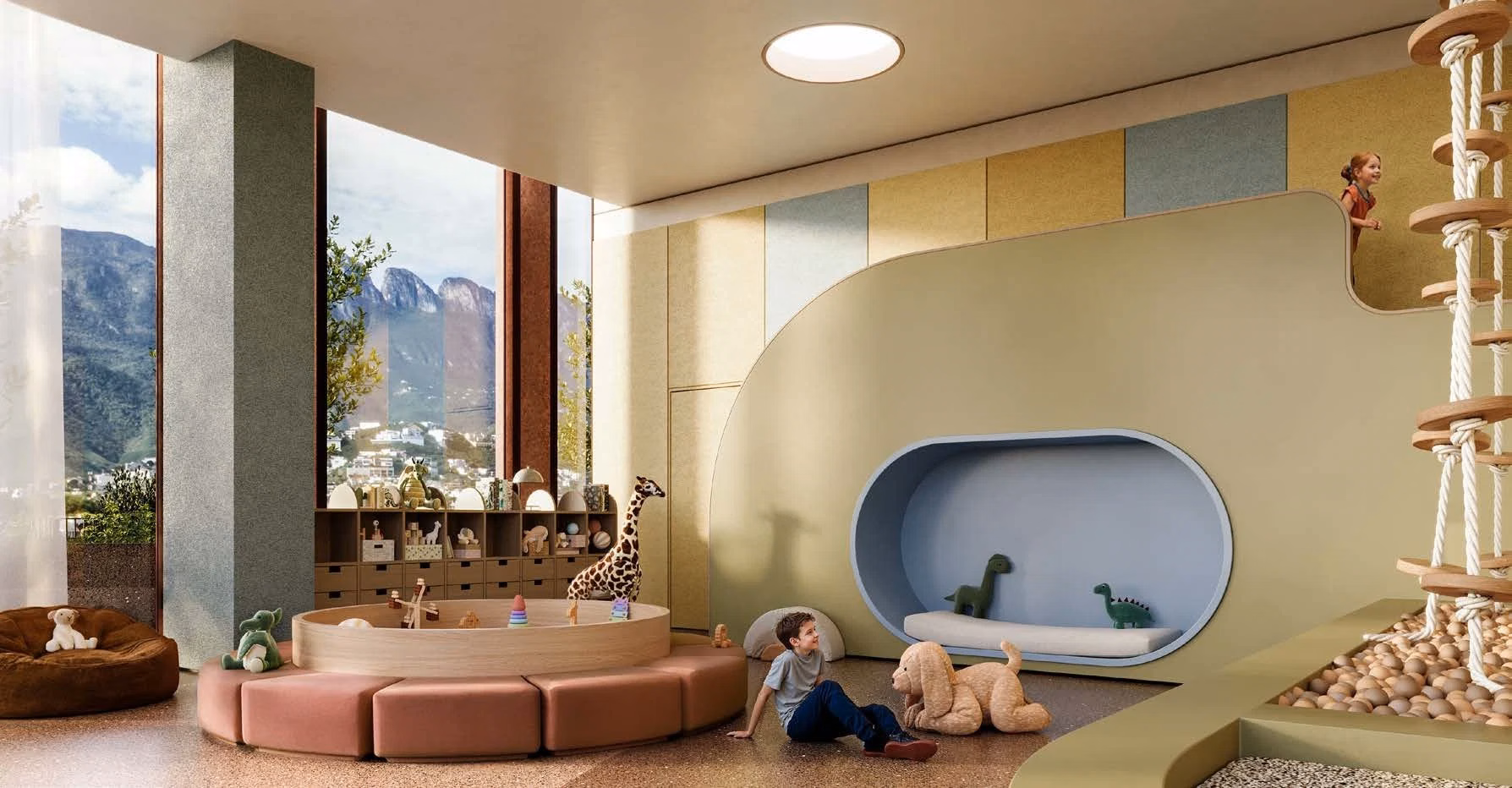 LUM children’s playroom