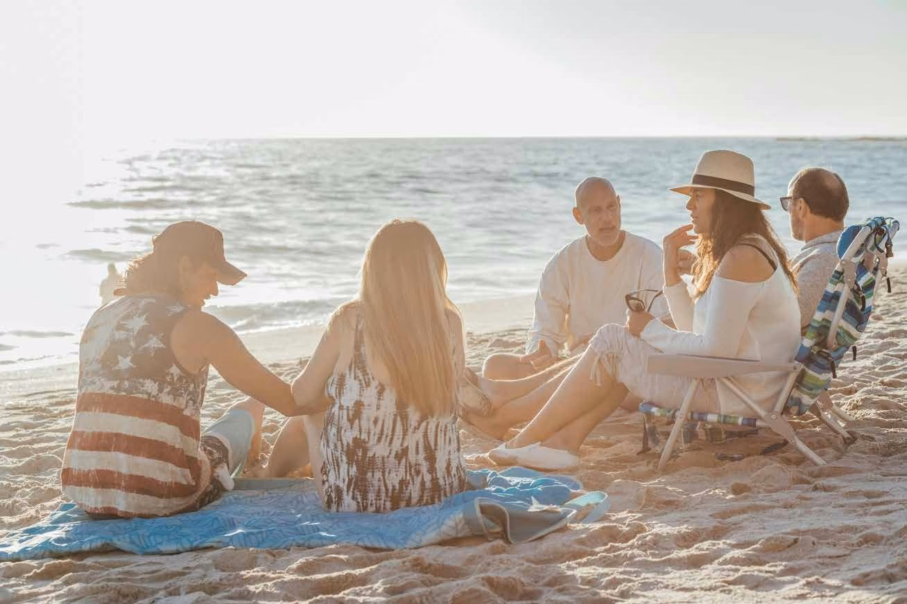 Imagen ilustrativa de convivencia junto al mar